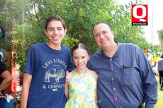 Lucas Malnar, Ana Inés Malnar y Alejandro Malnar