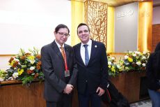 El Mtro. Luis Alfonso González, S.J. y Jorge Jiménez Lona