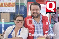 Etna González Monroy y Víctor Sánchez