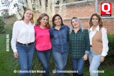 Maribel Muñoz, Nora López, Lulú Oñate y Pili Arrona