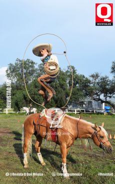 Talentoso, Juan Pablo Sánchez Campeón estatal charro completo categoría juvenil