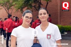 A   Giuliana Alcantar y Areli Martínez