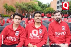 Diego Arteaga,  Víctor Gutiérrez y Carlos Marroquí
