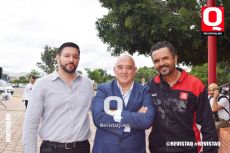 Hugo Rodríguez,  Victor Rodríguez y Jonei de Barros