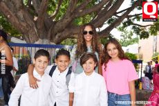Mauricio Almanza, Santiago Lecuona, Matias Plascencia Gómez, Caro Carrillo y Valentina Lecuona