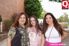 Violeta Cuevas, Perla Pedrero y Alejandra Ureña