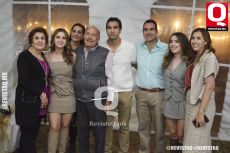 Bertha Montes de Oca, Dani Durán, Bertha Durán, Alejandro Durán, Alex Durán, Alejandro Durán, Andrea Durán y Sandra Durán