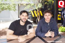 Raúl Miranda y Jonathan Corrales