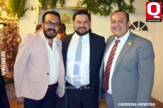 Diego Contreras, Christian Cruz y Diego Caballero