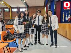 Paulina Martínez, María José Haro, Constaza Mejia, Santi Tejada, Renata Osornio y Máximo Arrona