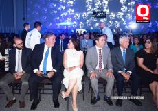 Jonathan González, Alfredo  de Alba, Alcaldesa Ale Gutiérrez, Jorge Jiménez Lona y Mario Orozco Arena