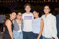 Zamara López, Mariana Amador, Carlos Latabán, Thalía Huato y  Sebastián Hernández