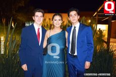 Bernardo Ortega, Natalia Barba y Germán Almaguer
