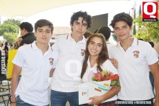 A  Alex Márquez, Juan Aranda, Fer Murillo y Gustavo Zermeño