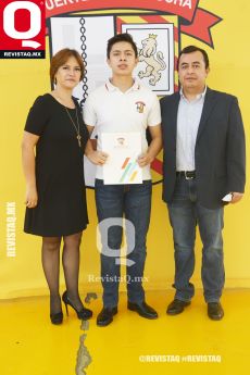 Lourdes Lozano, Joel Flores y Joel Flores