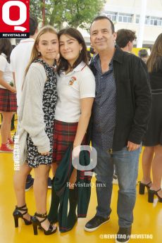 Luisa Fernández, Julia Fernández y Ricardo Fernández