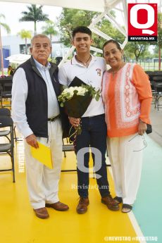 Memo Ramírez, Nicolás Ramírez y Lucero Quezada.