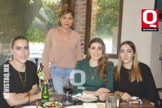 Adriana Hernández, Zayra Luna, Sherra Ikhlef y Elizabeth Regalado