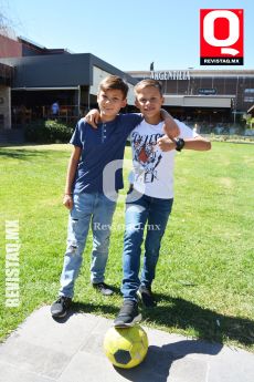Daniel Alejandro Obregón con Sebastián Obregón