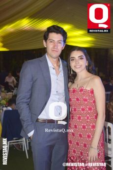 Axel Calderón y Valeria Toriello