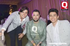 Berni Pesquera, Andrés Ramírez y Bruno Saldaña