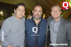 Daniel Sánchez, José Luis Arguelles y Pablo Toriello