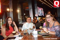 Valeria Lugo, Mario Lugo y Patricia Valades