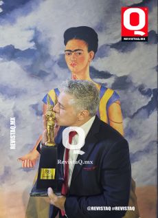 Paco de la O amable y atento con el premio Q