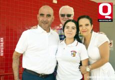 Alberto Rojas, Ana Karen Rojas, Mari Tere Lomelí y Larry Mc Ghraff