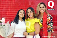 Estefanía Valadez, Guadalupe Ortiz y Nora Ortiz