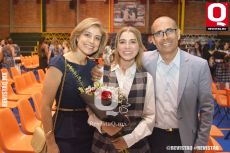 Ingrid Marines, Ilse González y Francisco González