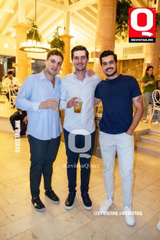 Miguel Padilla, Juan Pablo Garza y Gil Peña