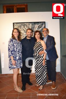 Luz Elena Luján, Fernando Díaz Infante, María Elena Morales y Fernando Díaz Infante