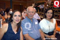 Leticia Pérez, Luciano Pérez y Leticia Ruenes