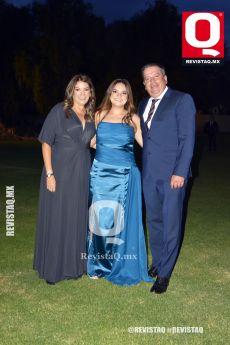 Andrea García, Ana Paula Noé y Óscar Noé