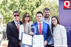 A  José Fox, Magdalena Díaz, Andrés Fox, José Fox Jr y Valentina Fox