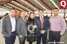 Roberto García, Salvador García, Ma. de la Luz Cortés, Jorhge Arturo García y Carlos García