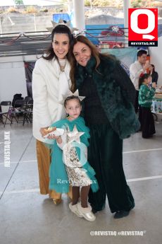 Marifa Gallardo, Isabella Alba y Alejandra Flores Alcocer