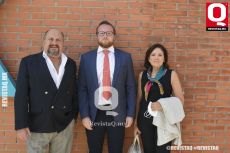 A  Dominique Desjardins, Jean Desjardins y Ana Elena Moncada