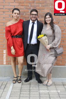 Gabriela Ochoa, Diego Arizpe y Camila Gómez