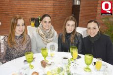 Mónica Muñoz, Gaby Arroníz, Lucía Ramírez y Anelíz Pérez Díaz.