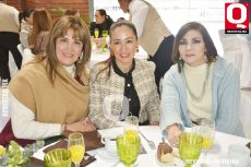 Vero Serna, Hilda Gudiño y Malu Villegas.