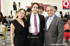 Alicia Martínez,Gerardo Reynaud Jr. y Gerardo Reynaud