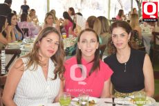 Laura Belmonte, Ximena Güémez y Lucy Rangel