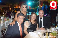 Gabriel Sandoval, Adriana Selley, Lupita Carlín y Francisco Gutiérrez