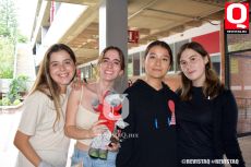 Valeria Ponce, Natalia Becerril,  Abril Zúñiga y Lucía Rivera