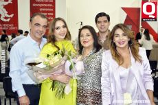 A  Guiseppe Sorrentino, Isabella Sorrentino, Gloria Martha Cuellar y Gloria Martha Cano