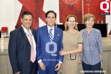 Fernando Ponce, Sebastián Ponce, Claudia Ceballos y Nena Ledesma