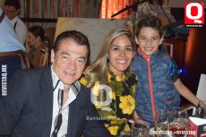 Juan Ramón de Anda, Verónica de Anda y Fabrizio de Anda
