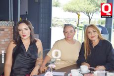 María José Azuela, Fátima Zamora y Blanca Navarro